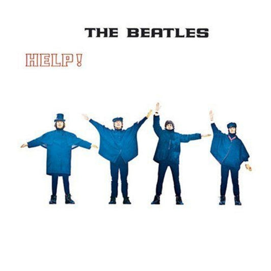 The Beatles Help Album Greeting Card