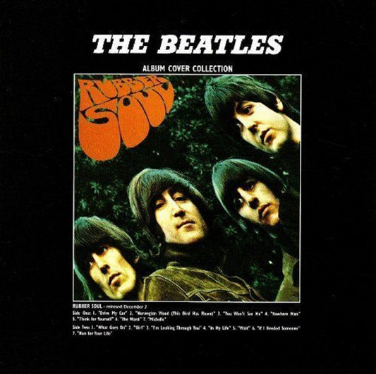 The Beatles Rubber Soul Album Greeting Card