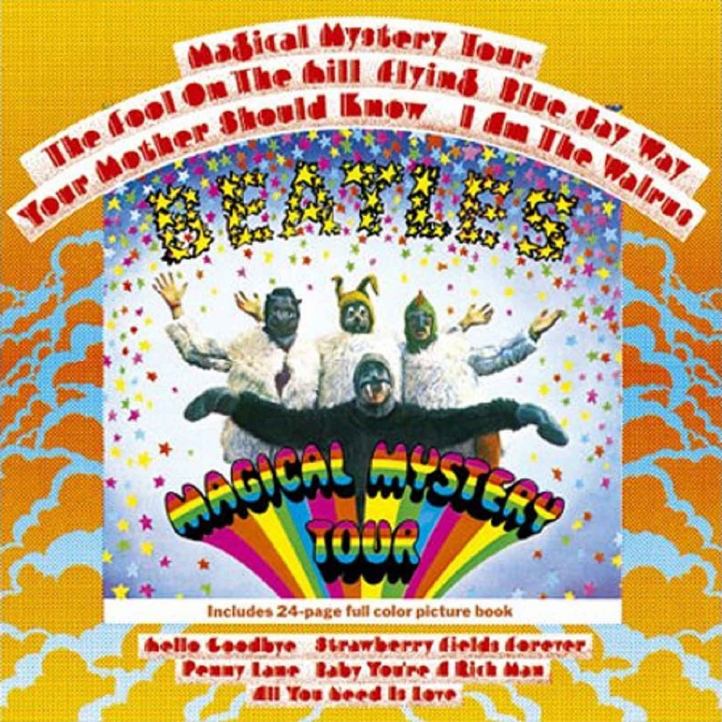 The Beatles Magical Mystery Tour Greeting Card