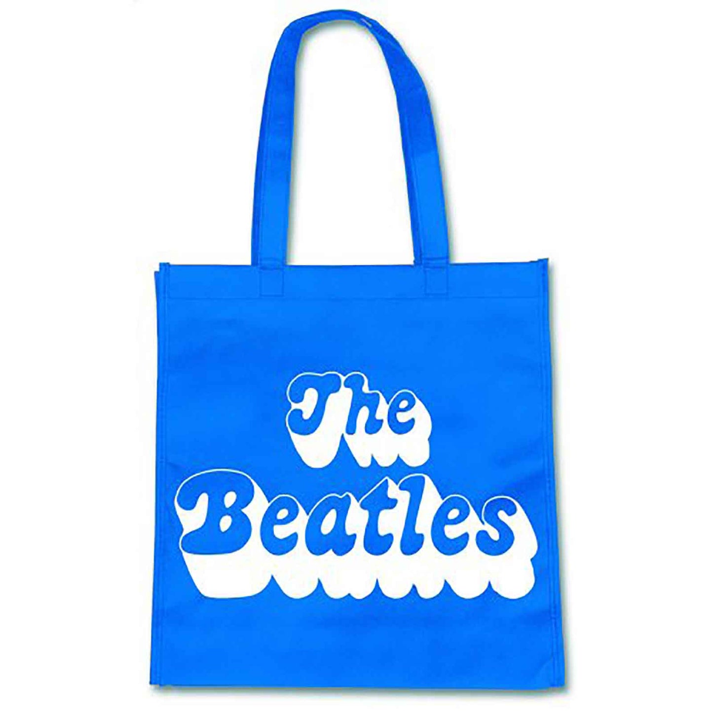 The Beatles Tote Bag Eco Shopper Bag 1970s Band Logo new Official Blue