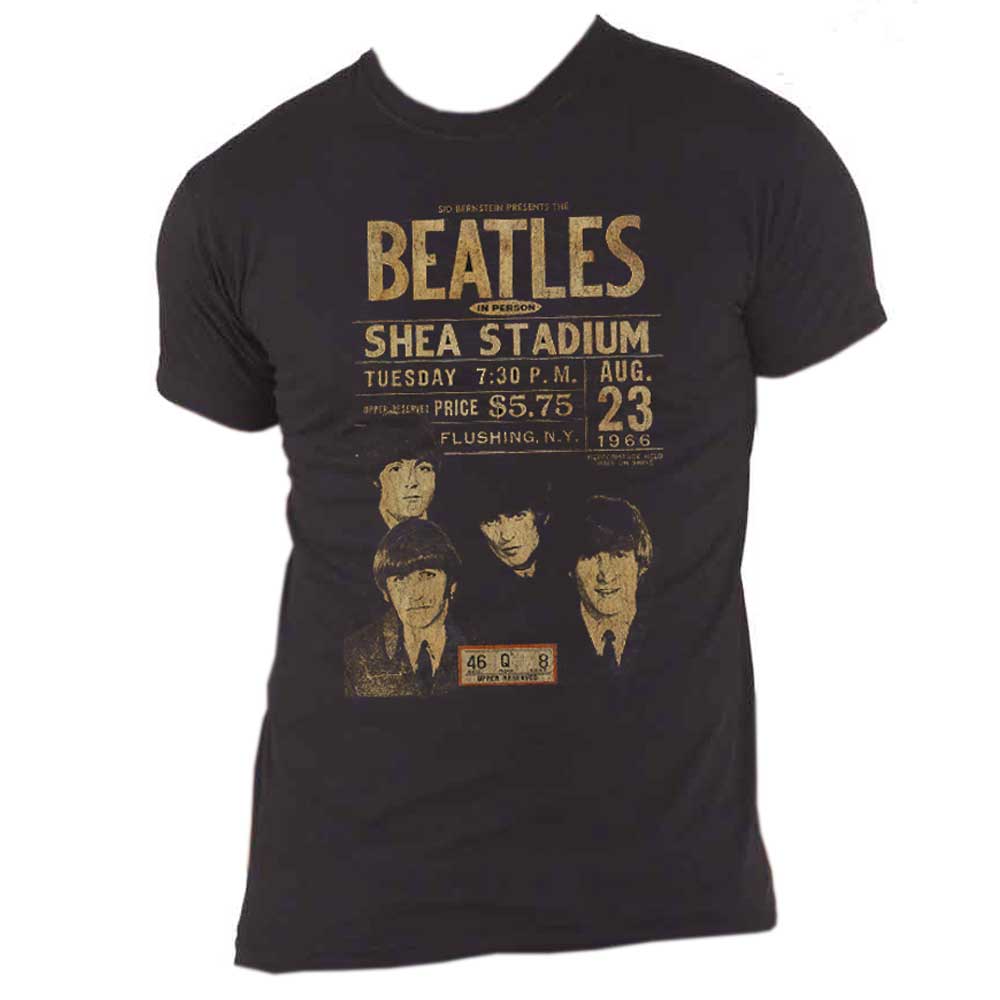 The Beatles Live Shea Stadium 1966 Poster Eco T Shirt