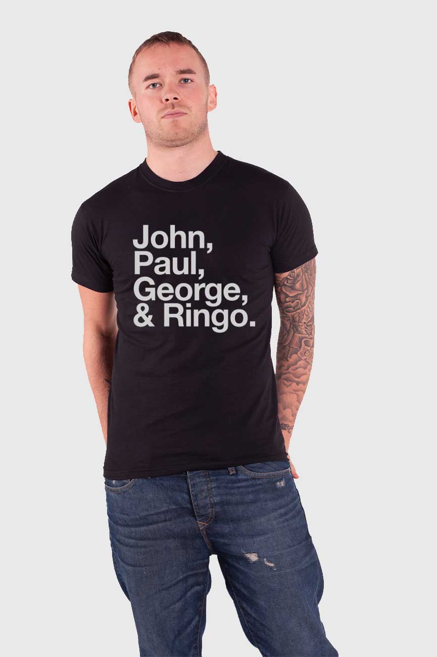 The Beatles John Paul George & Ringo T Shirt