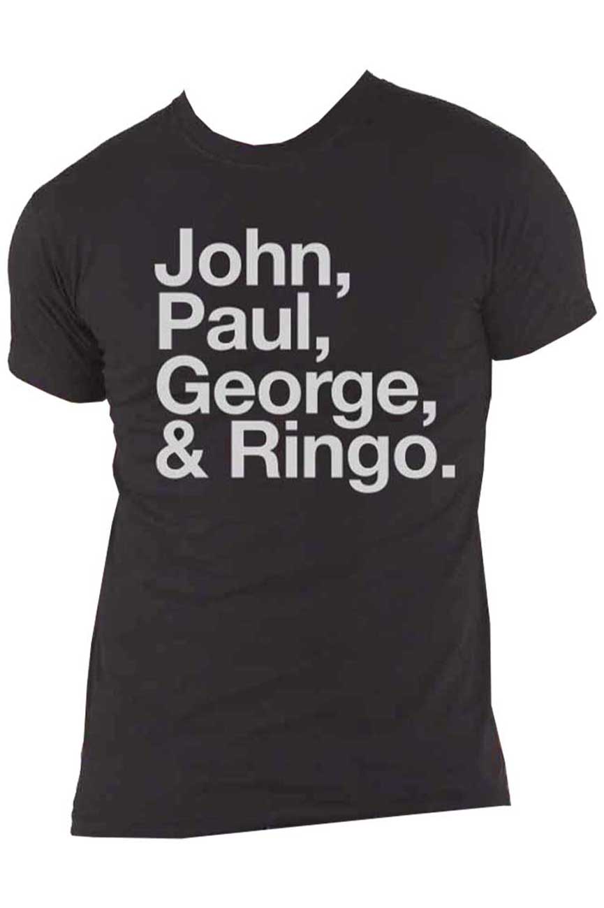 The Beatles John Paul George & Ringo T Shirt