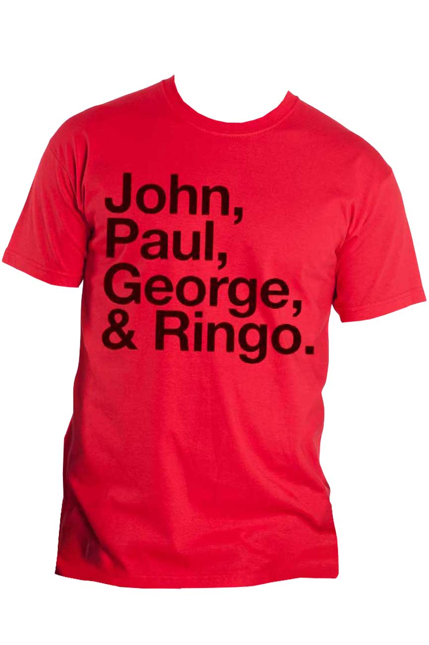 The Beatles John Paul George & Ringo T Shirt
