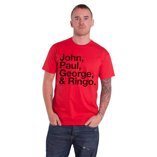 The Beatles John Paul George & Ringo T Shirt