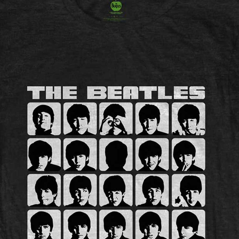 The Beatles Hard Days Night Faces Mono Skinny Fit T Shirt