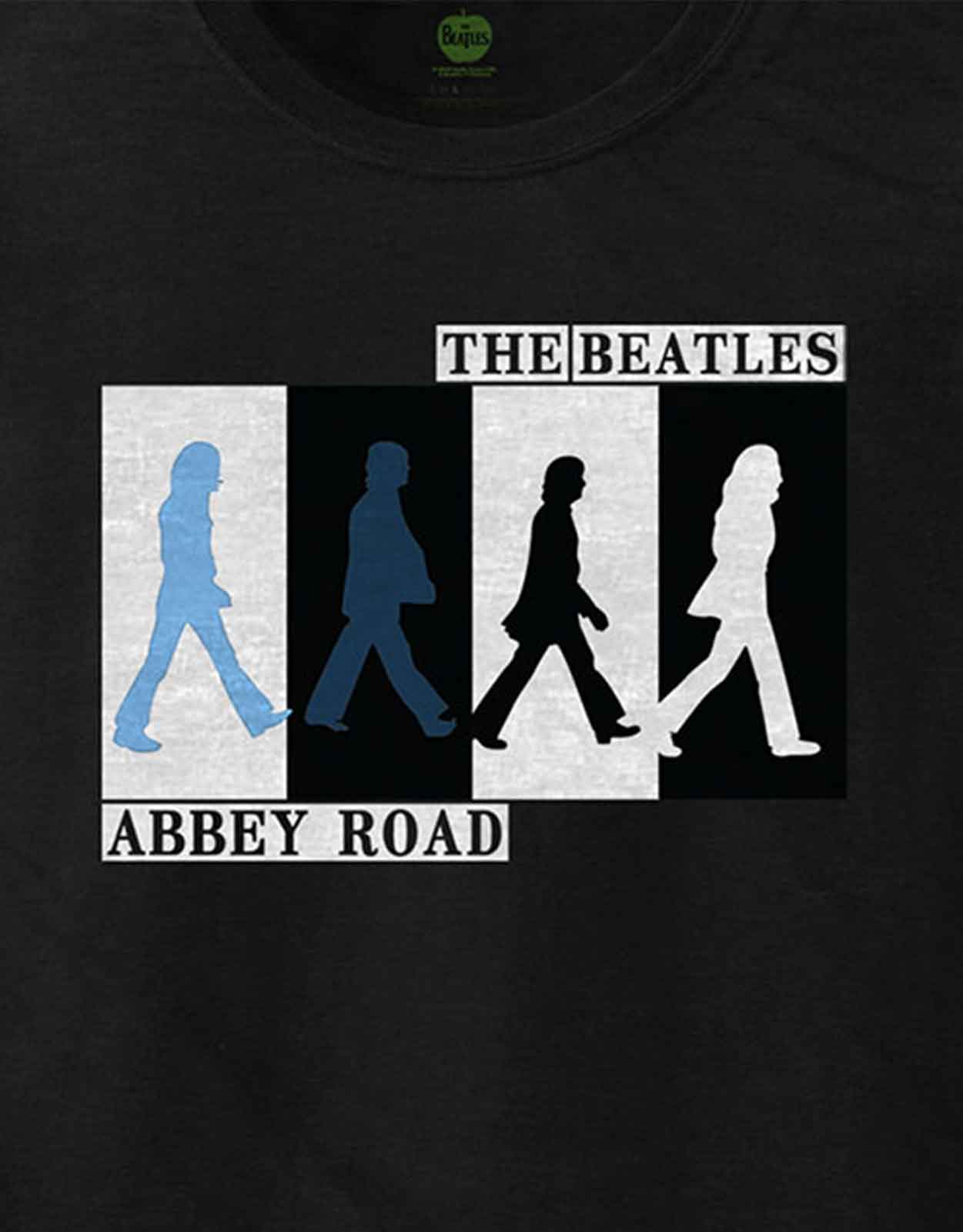 The Beatles Abbey Road Colours Crossing Long Sleeve T Shirt