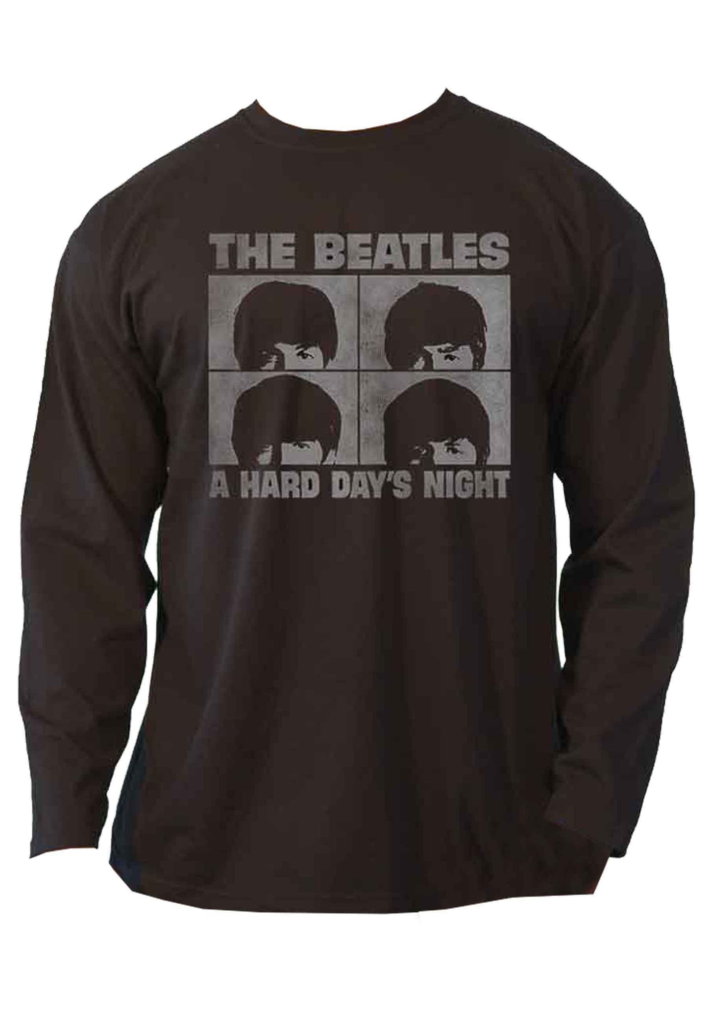 The Beatles Hard Days Night Long Sleeve T Shirt