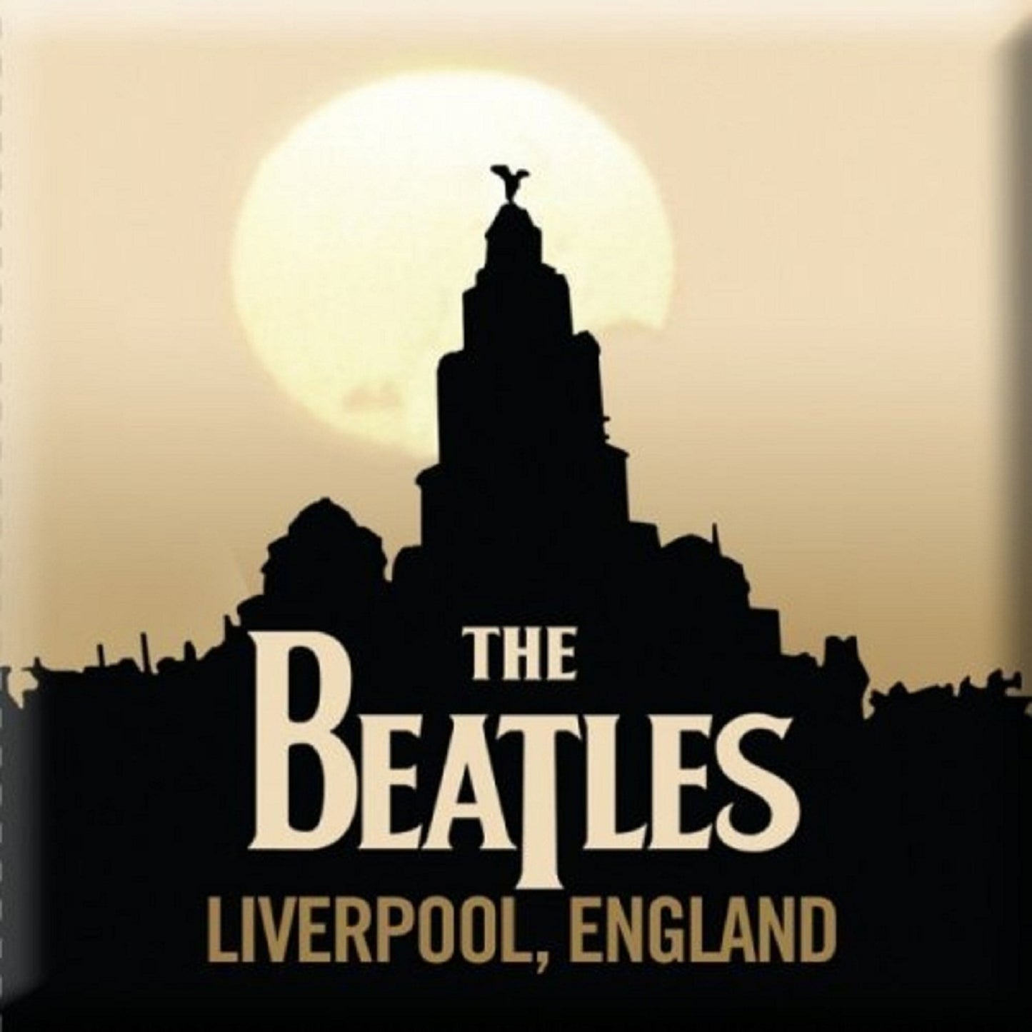 The Beatles Fridge Magnet Liverpool