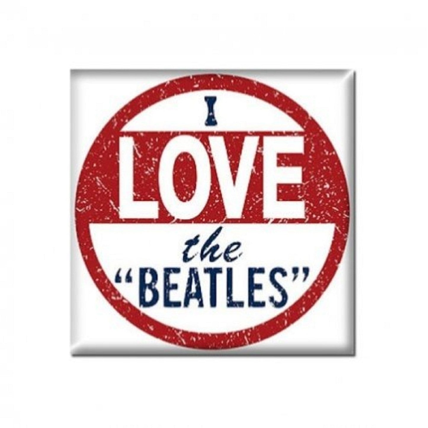 The Beatles Fridge Magnet I Love the