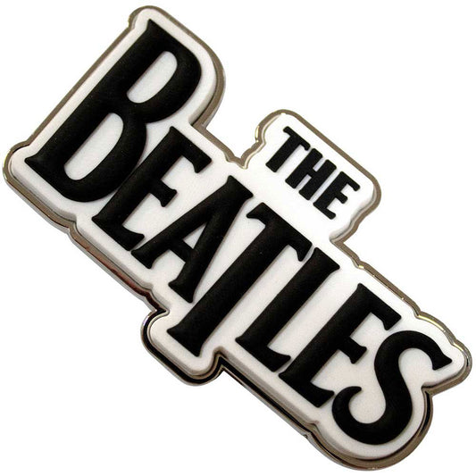 The Beatles Black Drop T Logo Fridge Magnet