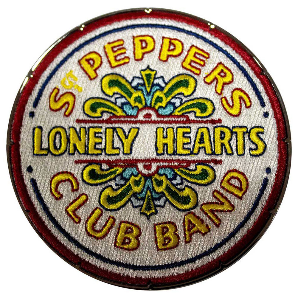 The Beatles Sgt Pepper Drum Patch Fridge Magnet