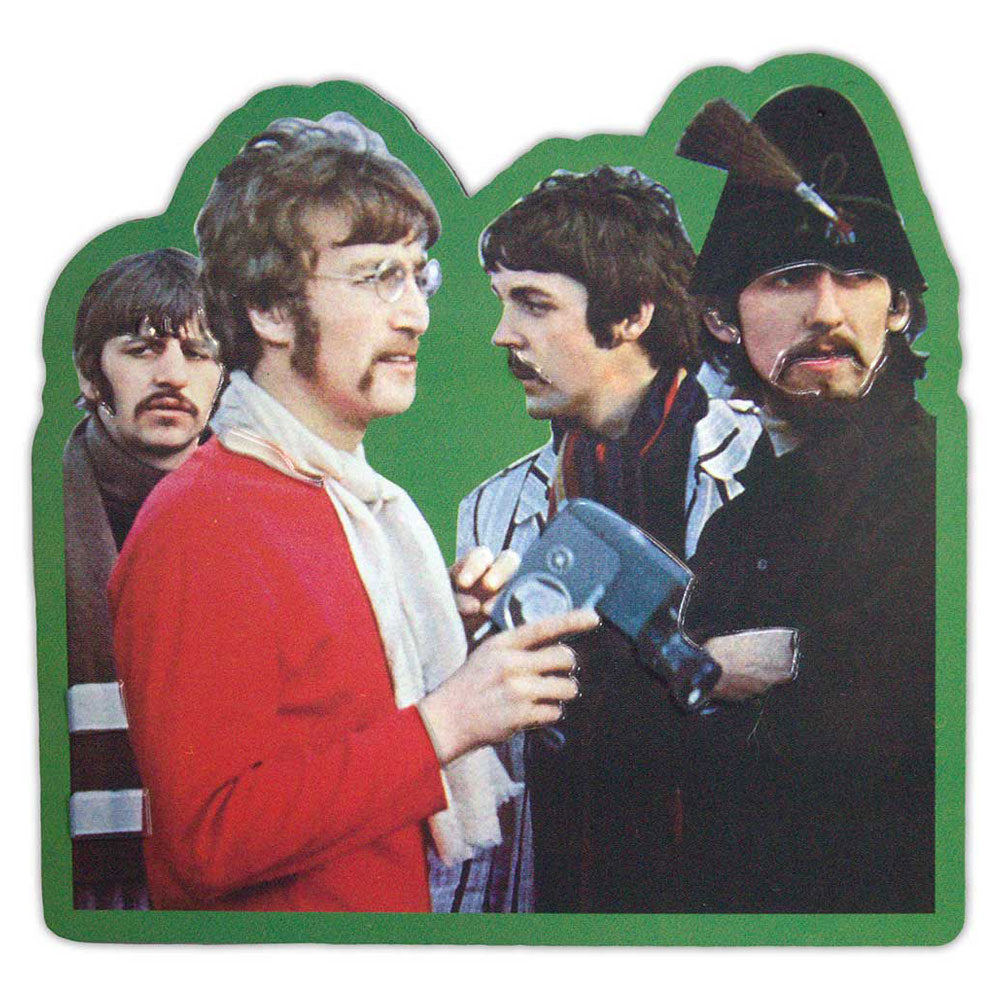 The Beatles Strawberry Fields Forever Photo Embossed Fridge Magnet