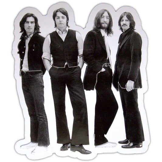 The Beatles White Album Iconic Image Embossed Fridge Magnet