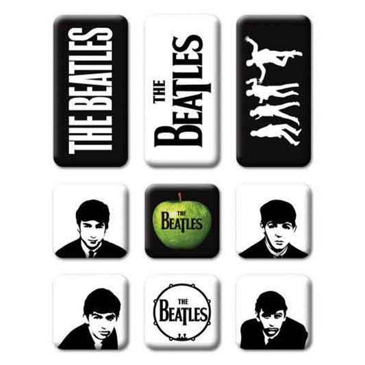 The Beatles 4 x Fridge Magnet Liverpool set
