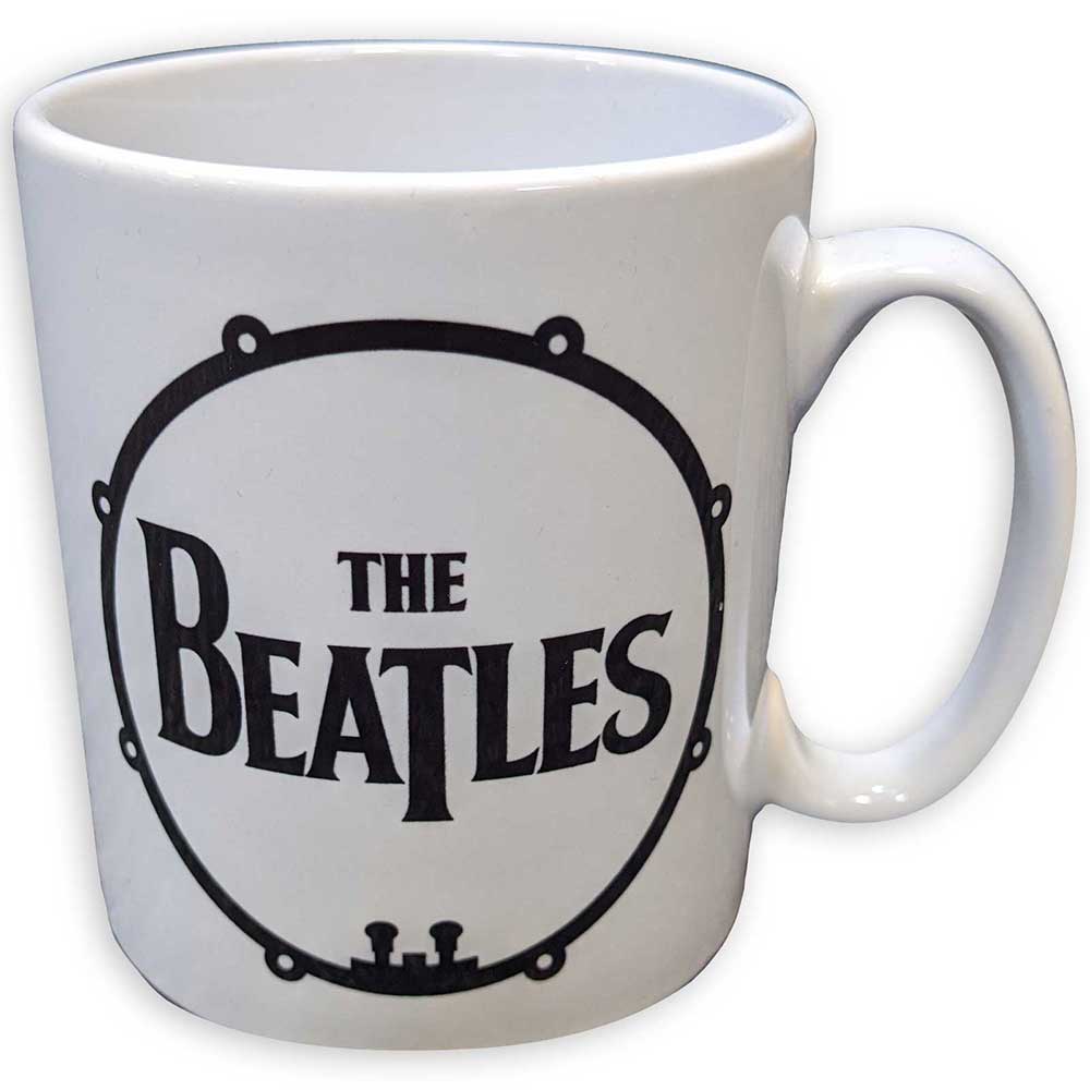 The Beatles Drum and Apple Logo Mug