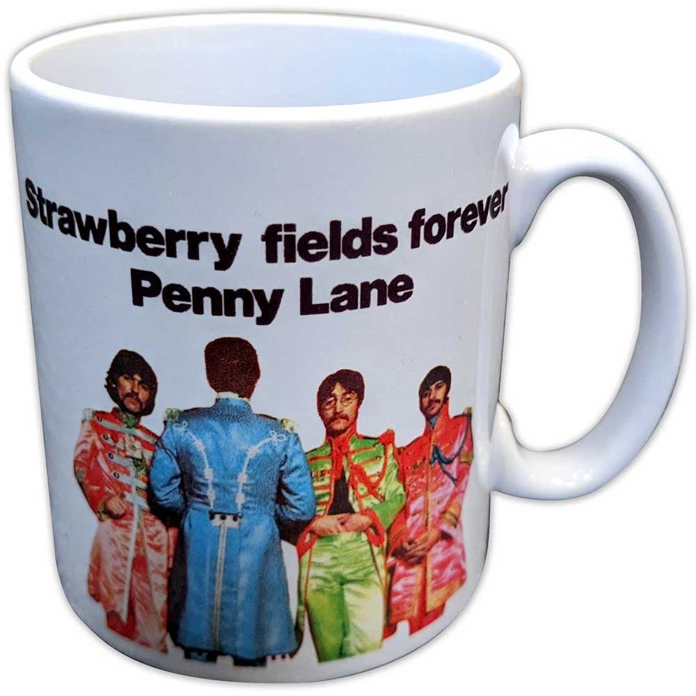 The Beatles Strawberry Fields Penny Lane Mug