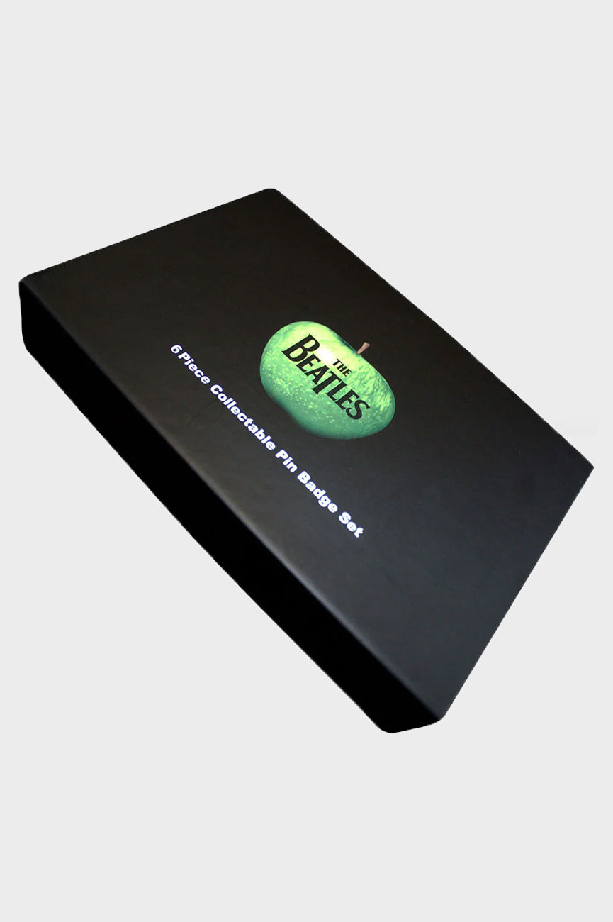 The Beatles Band Logos Boxed Pin Badge Set