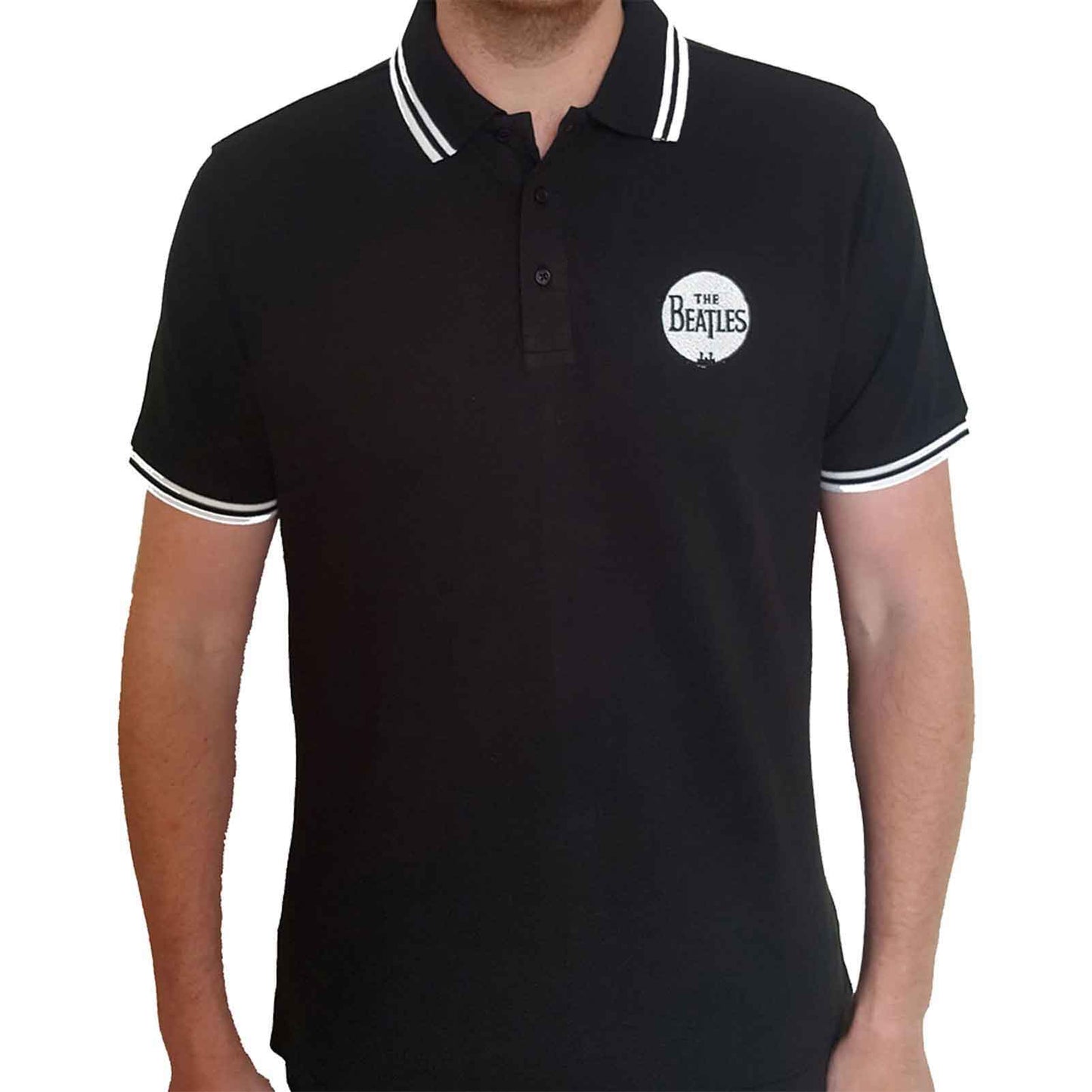 The Beatles Drum Logo Polo Shirt