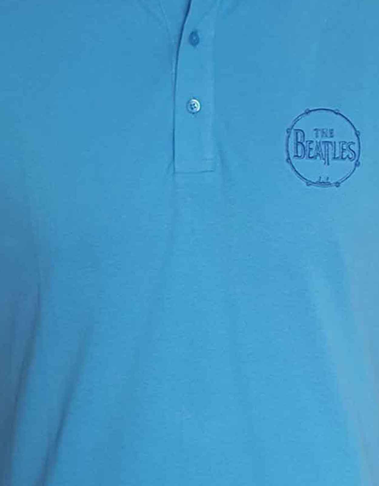 The Beatles Drum Logo Polo Shirt