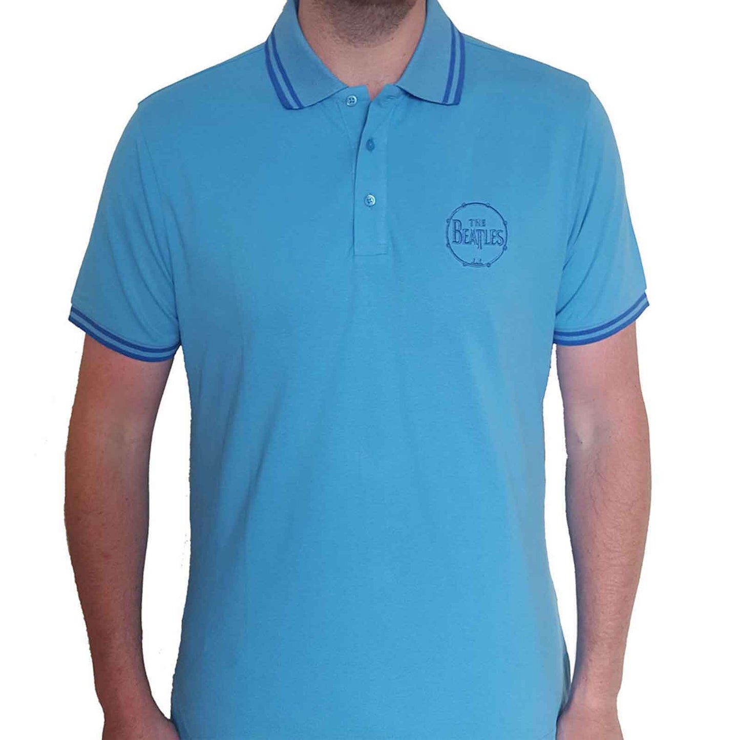 The Beatles Drum Logo Polo Shirt