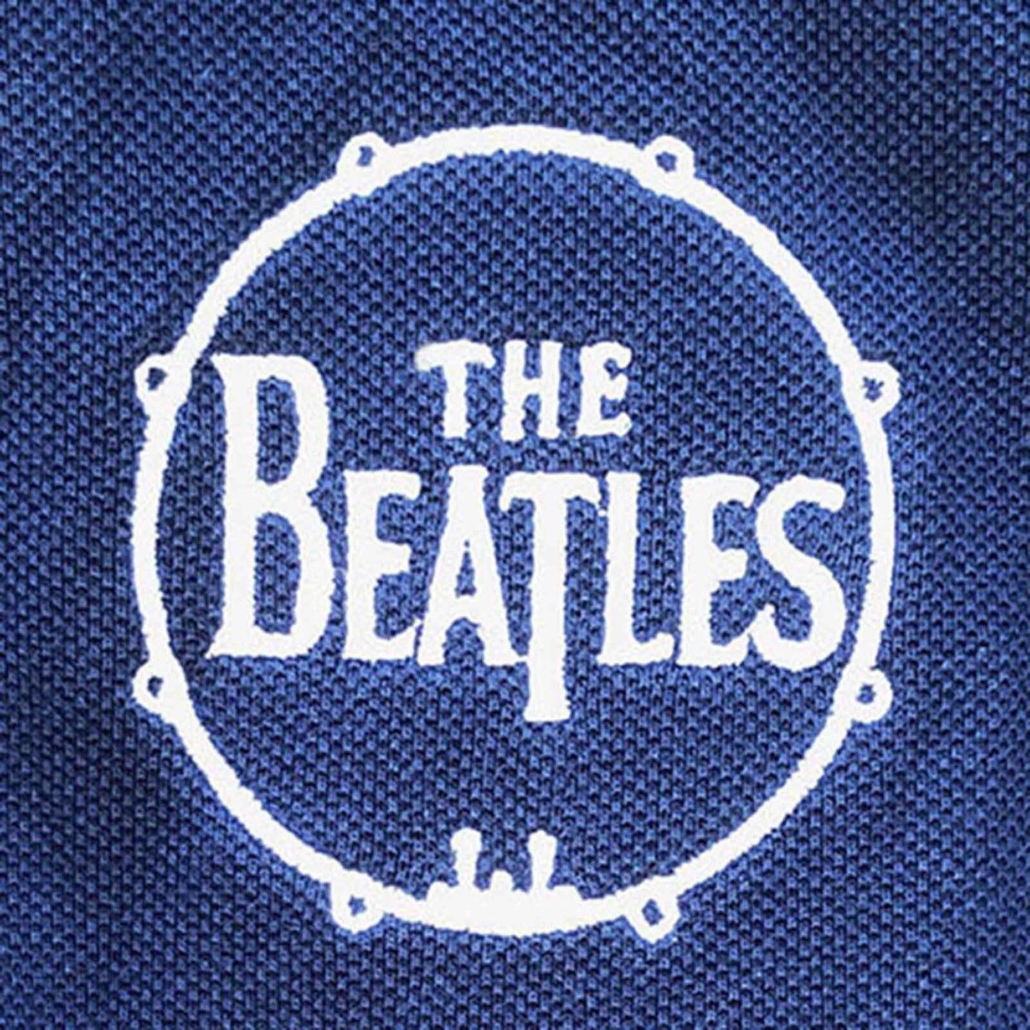 The Beatles Drum Logo Polo Shirt