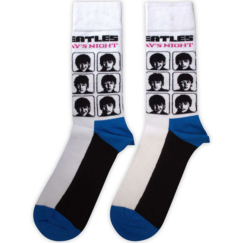 The Beatles A Hard Days Night Album Ankle Socks