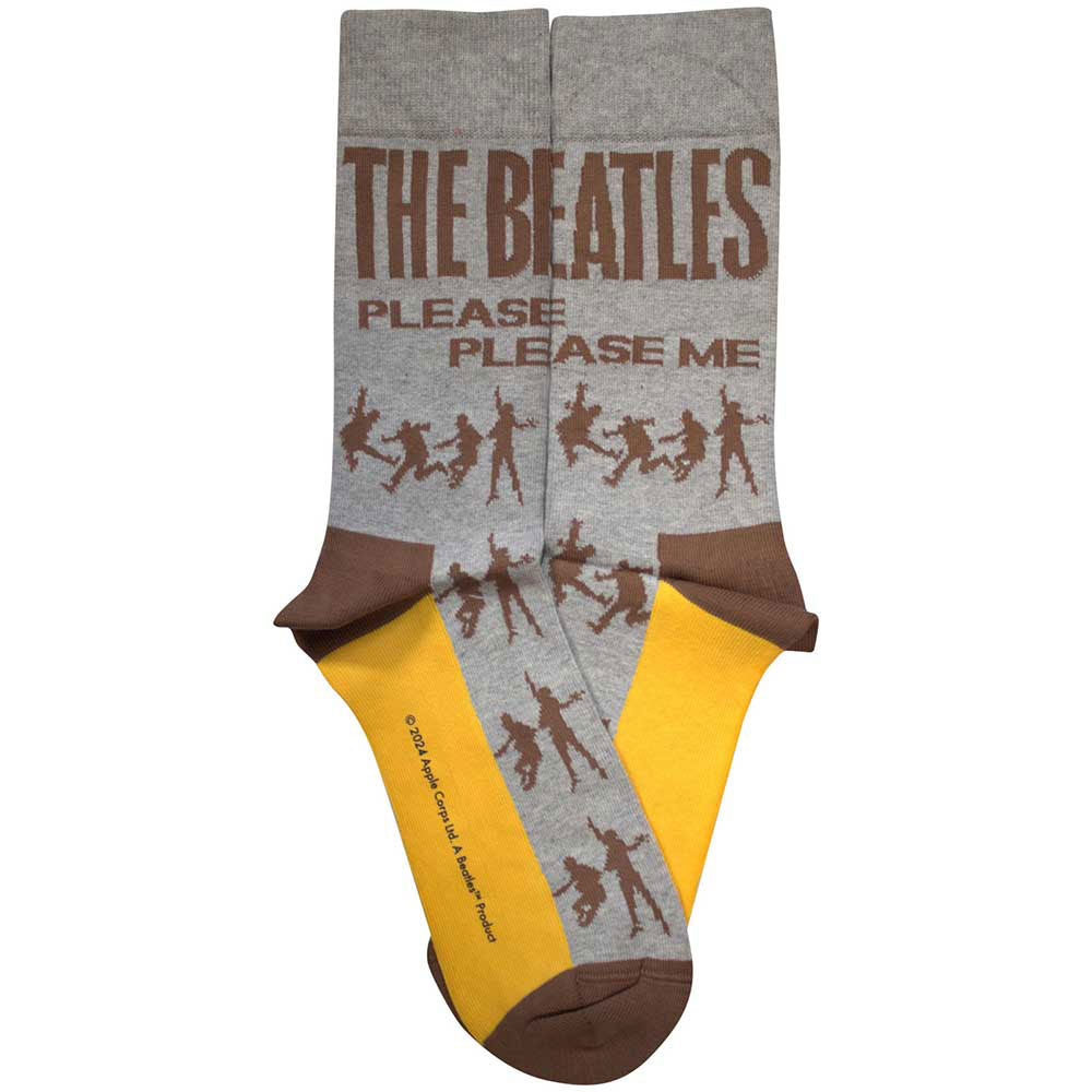 The Beatles Please Please Me Silhouettes Ankle Socks