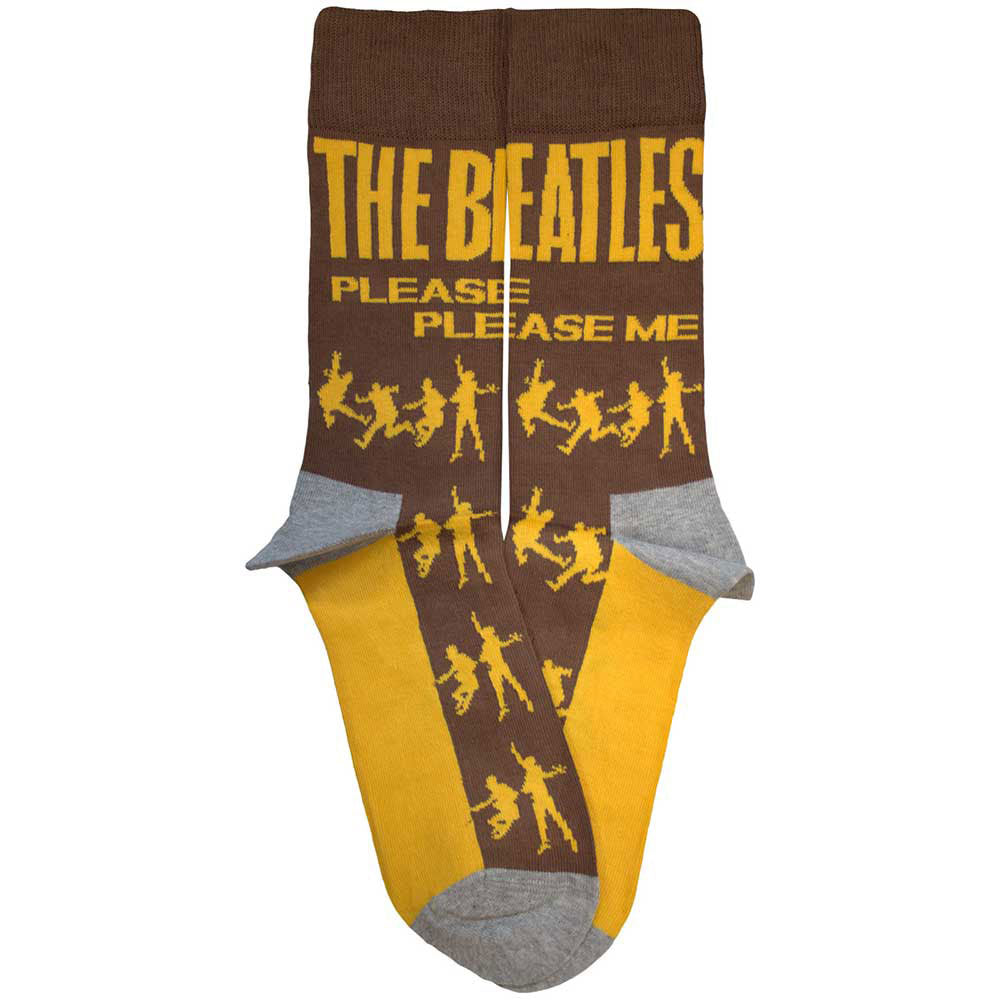 The Beatles Please Please Me Silhouettes Ankle Socks