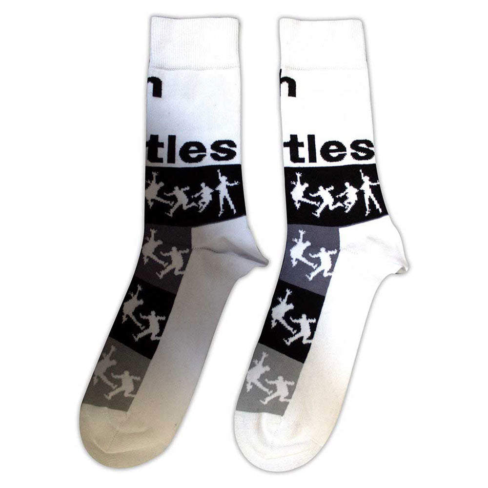 The Beatles With The Beatles Silhouette Stripes Ankle Socks