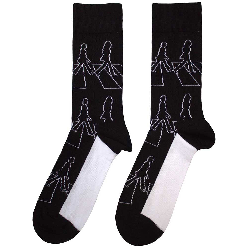 The Beatles Abbey Road Outlines Ankle Socks