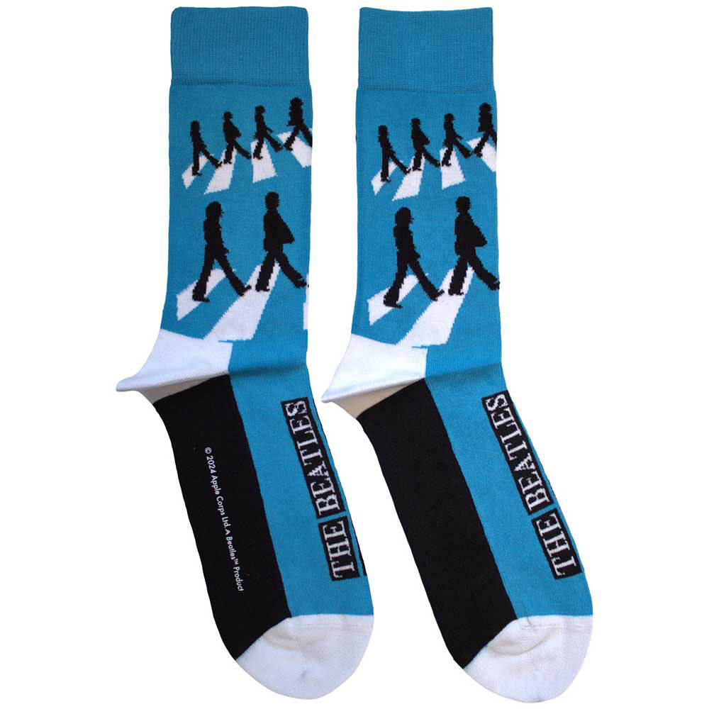 The Beatles Abbey Road Silhouettes Repeat Ankle Socks