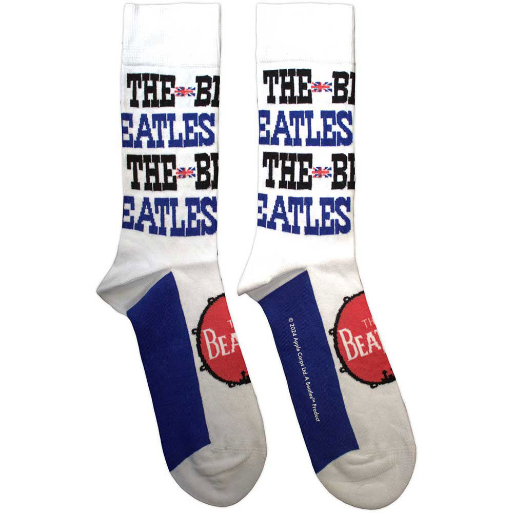 The Beatles Budokan Poster & Drum Logo Ankle Socks