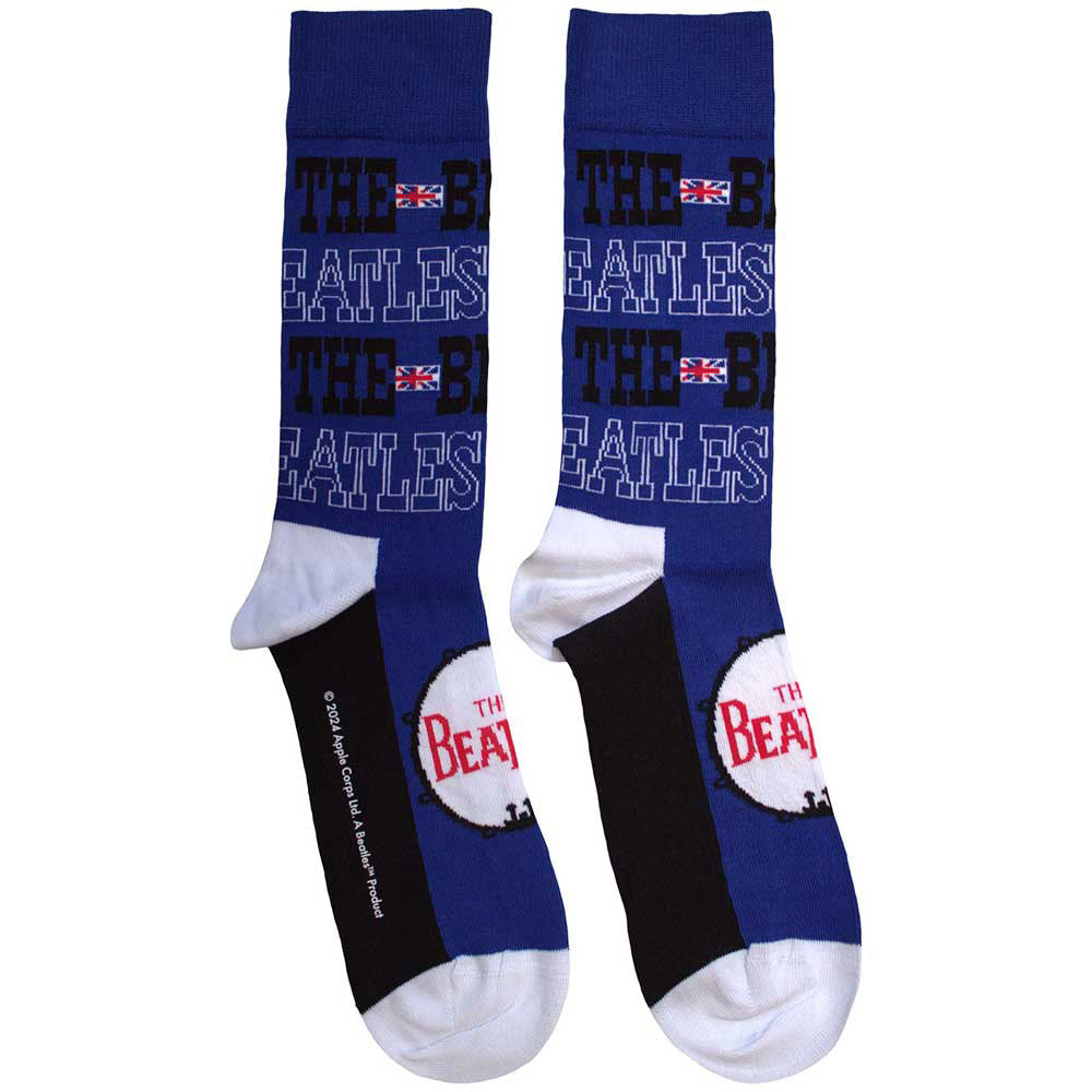 The Beatles Budokan Poster & Drum Logo Ankle Socks