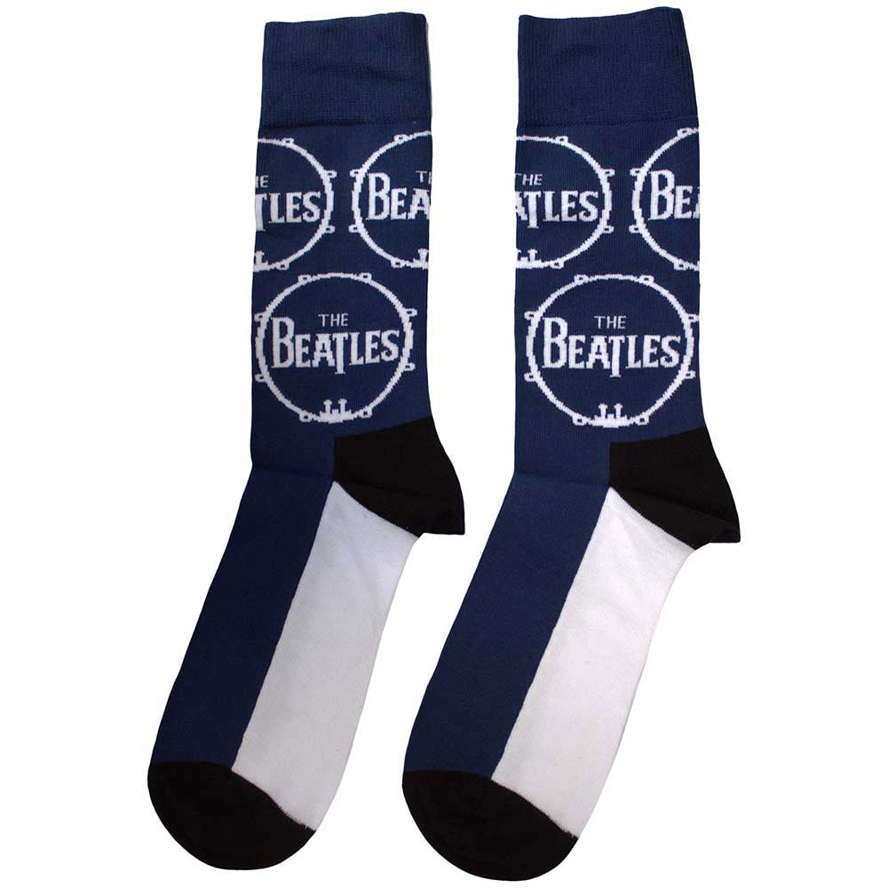 The Beatles Drum Logo Repeat Ankle Socks