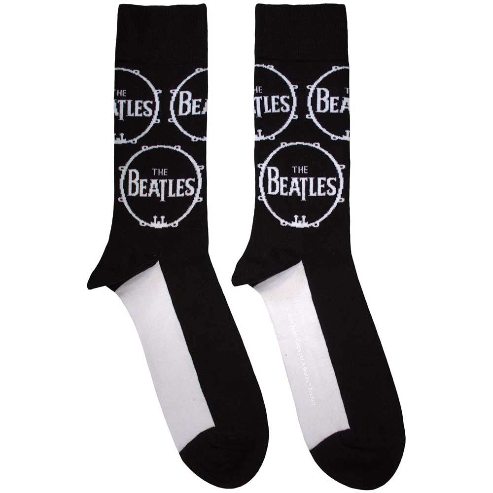 The Beatles Drum Logo Repeat Ankle Socks