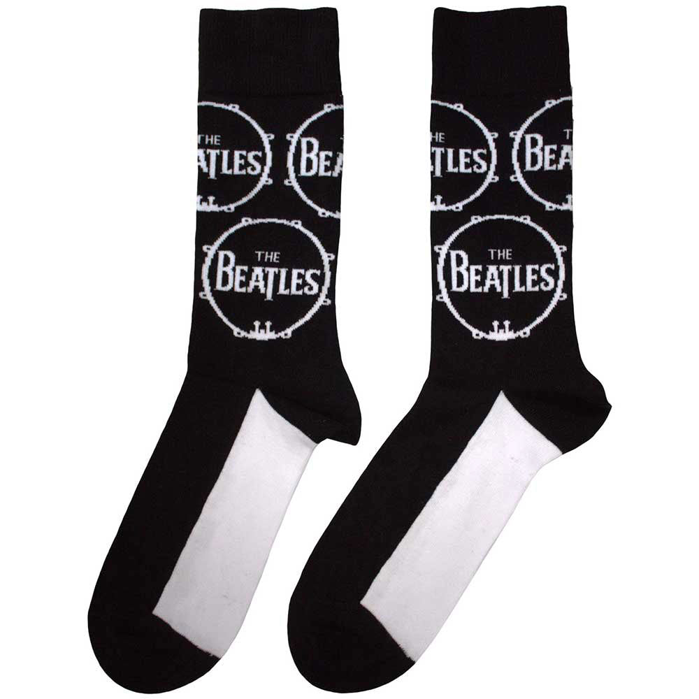 The Beatles Drum Logo Repeat Ankle Socks