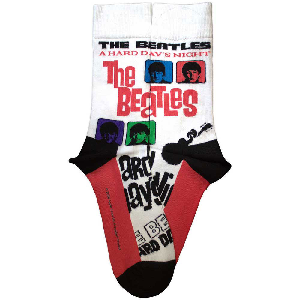 The Beatles A Hard Days Night Colours Ankle Socks