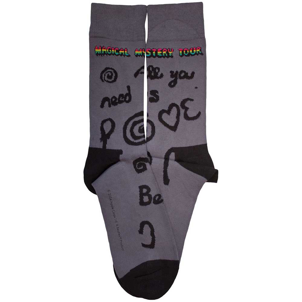 The Beatles Magical Mystery Tour All You Need Is Love Ankle Socks