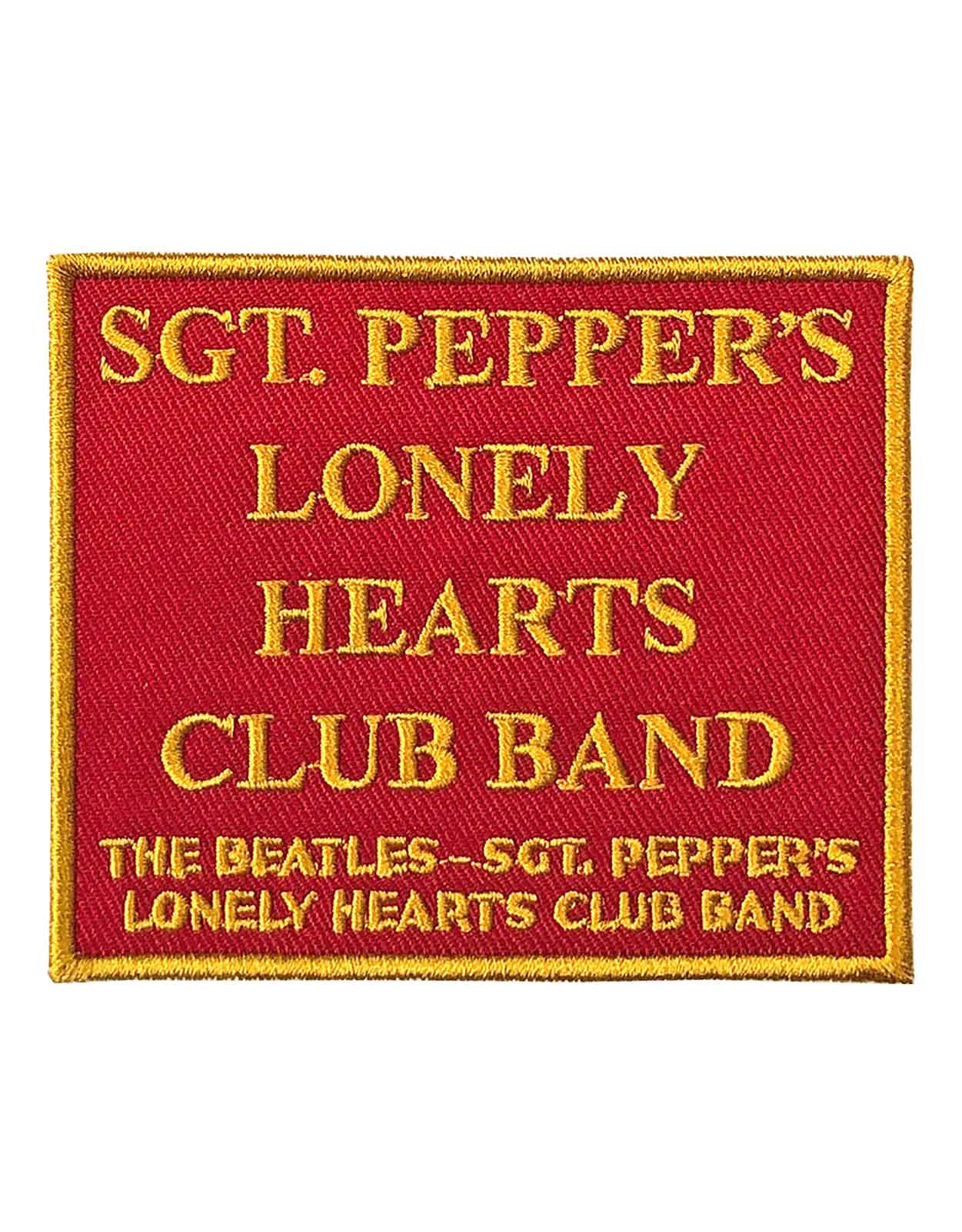 The Beatles Patch Sgt Pepper Song Title