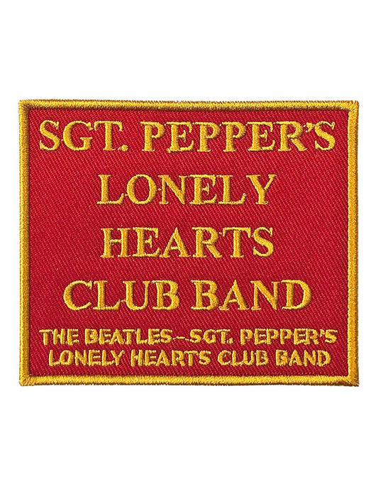 The Beatles Patch Sgt Pepper Song Title