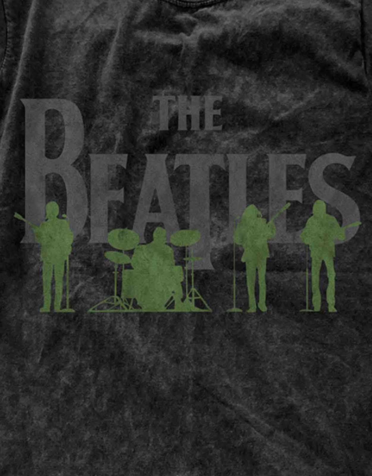 The Beatles Saville Row Line Up Snow Wash T Shirt