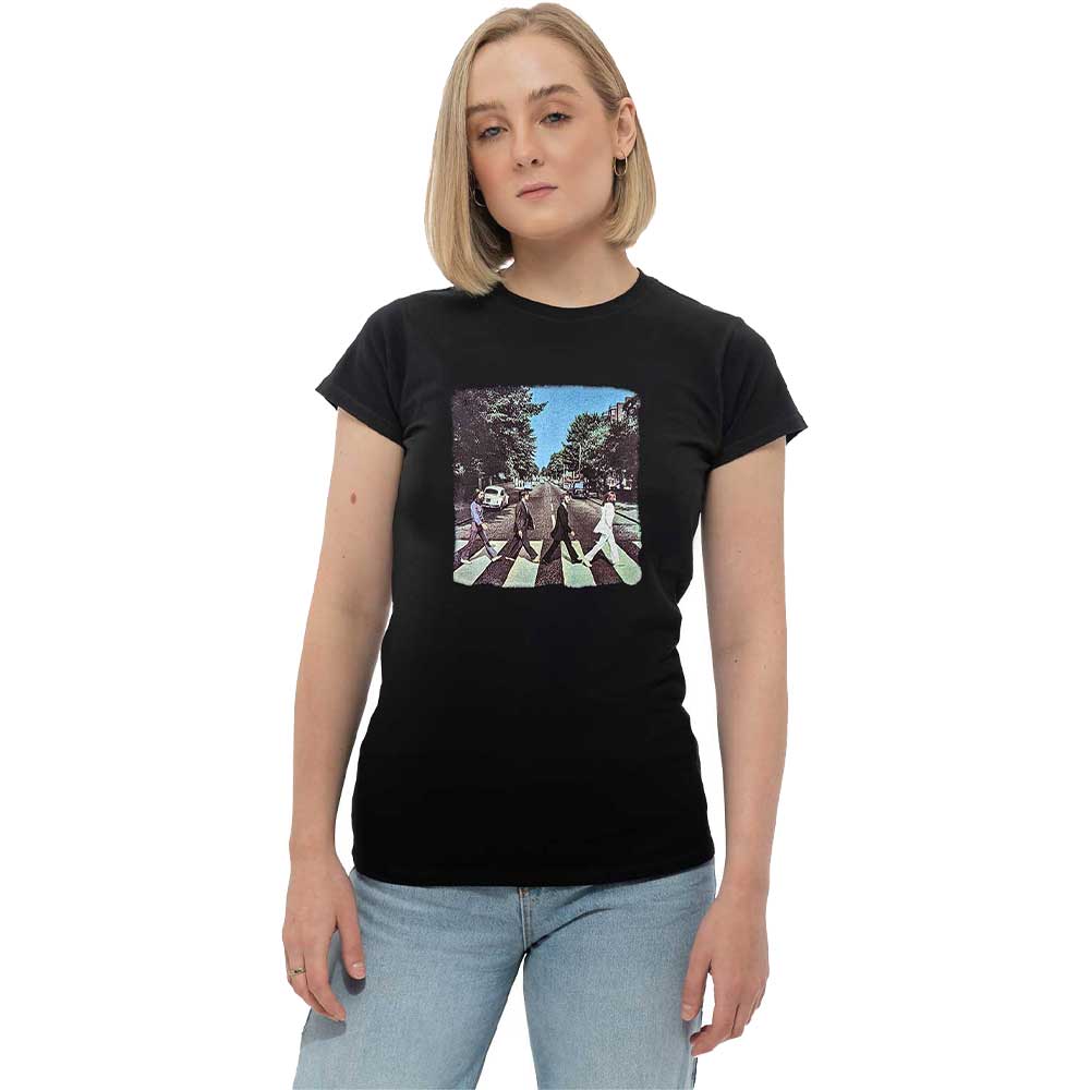 The Beatles Abbey Road Skinny Fit T Shirt