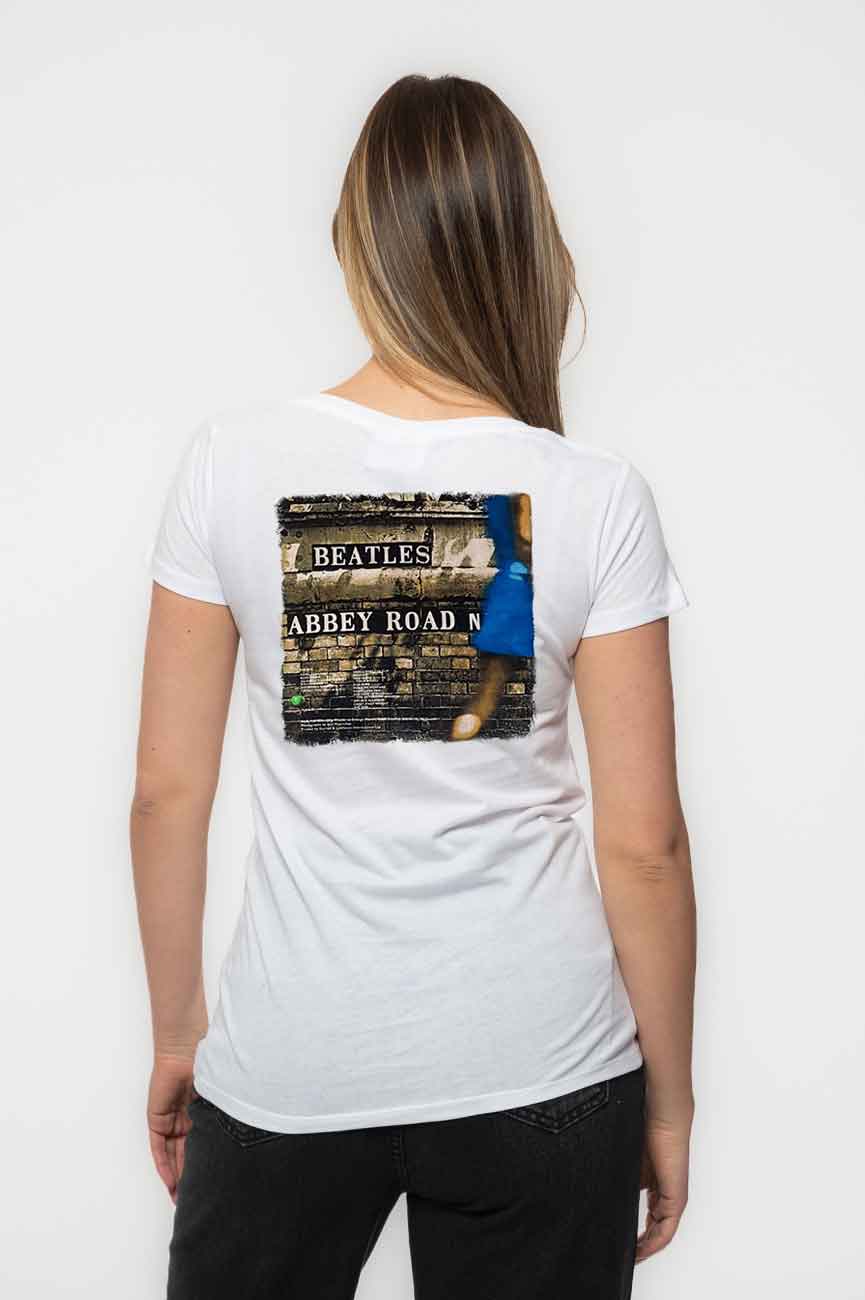 The Beatles Abbey Road Vintage Skinny Fit T Shirt