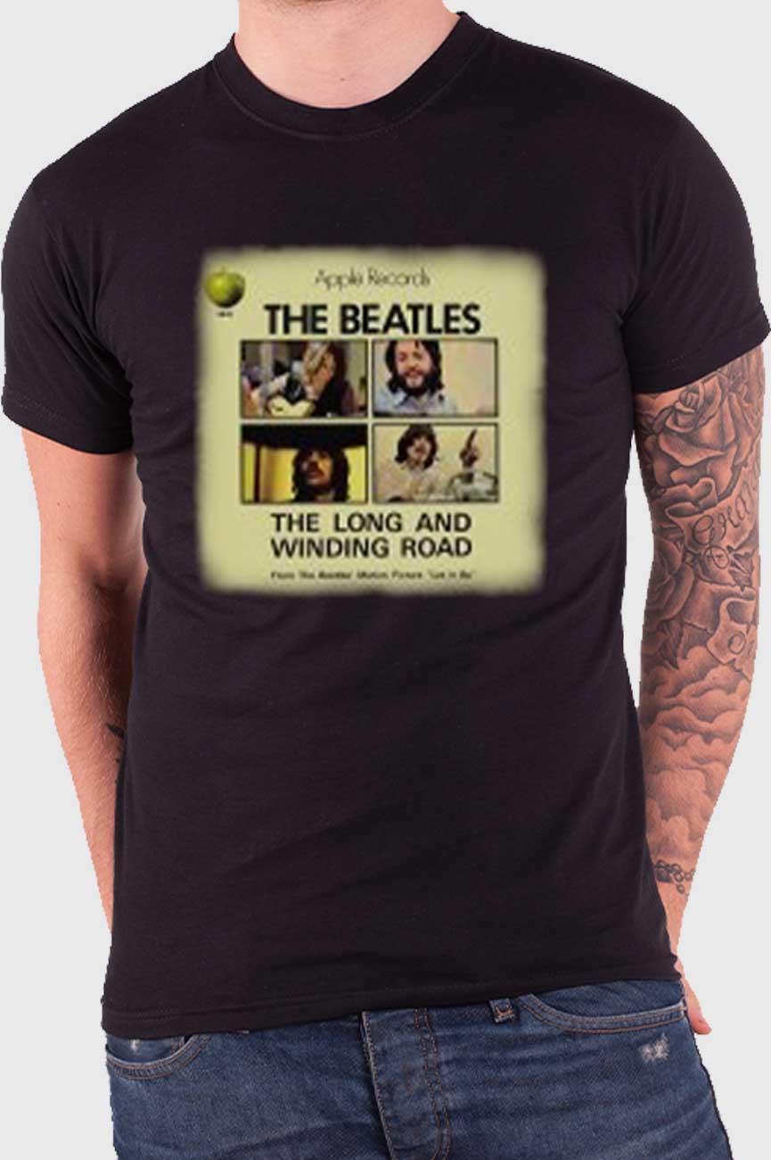 The Beatles Long & Winding Road T Shirt