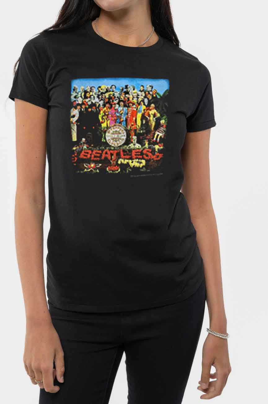 The Beatles Sgt Pepper skinny Fit T Shirt