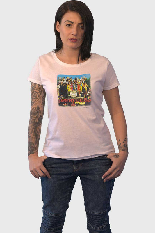 The Beatles Sgt Pepper Skinny Fit T Shirt