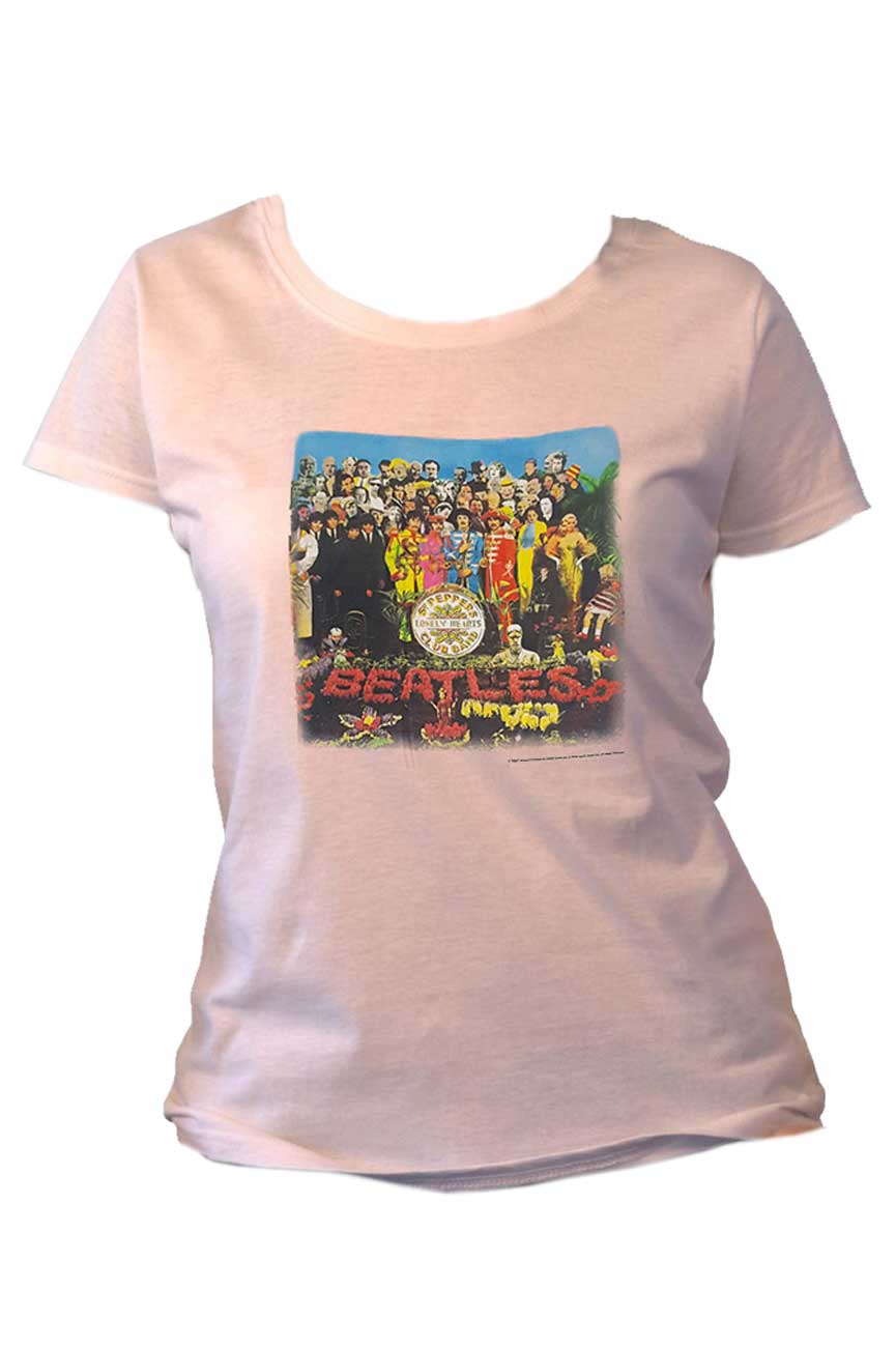 The Beatles Sgt Pepper Skinny Fit T Shirt