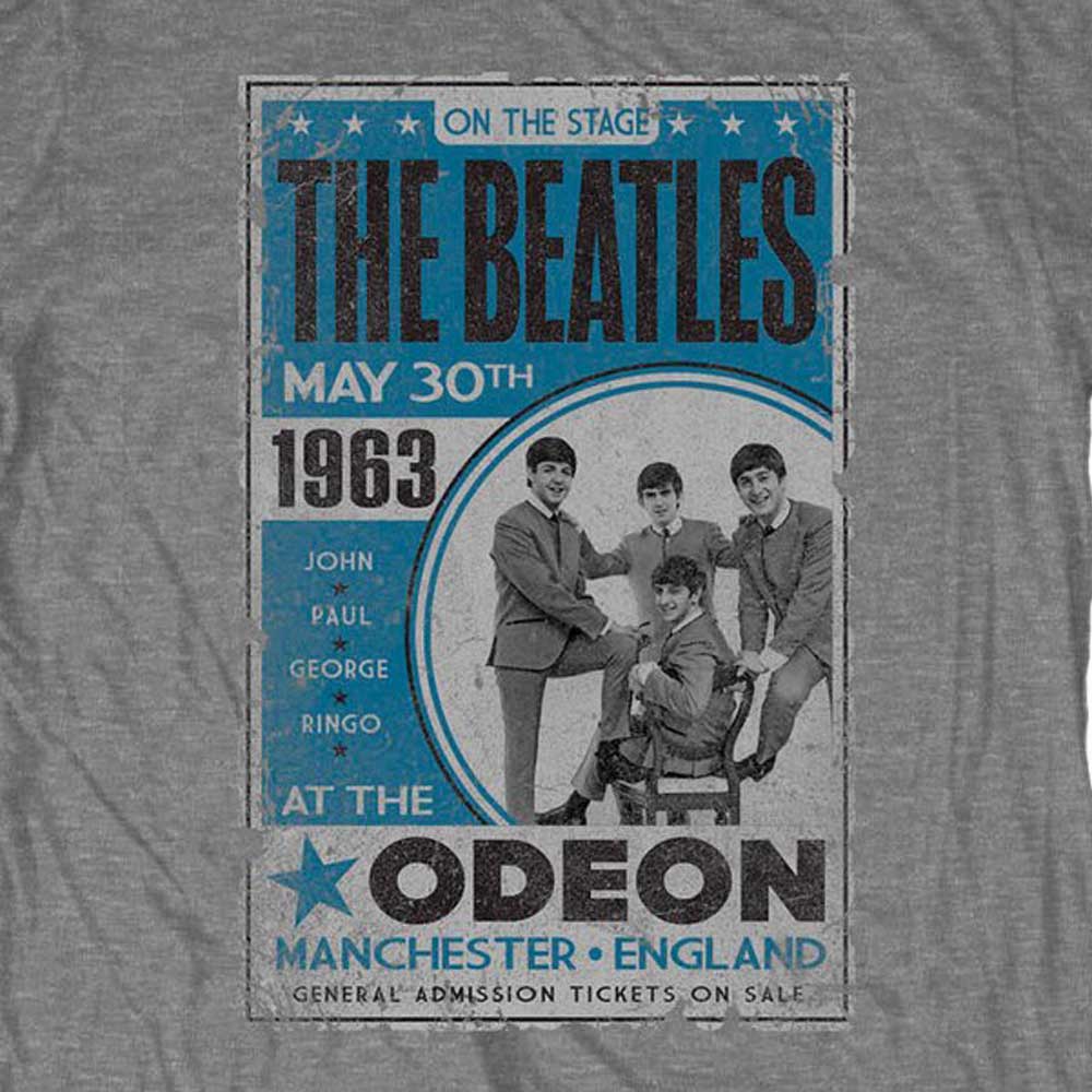 The Beatles Live Odean Manchester 1963 Poster T Shirt