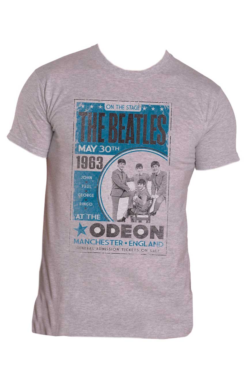 The Beatles Live Odean Manchester 1963 Poster T Shirt